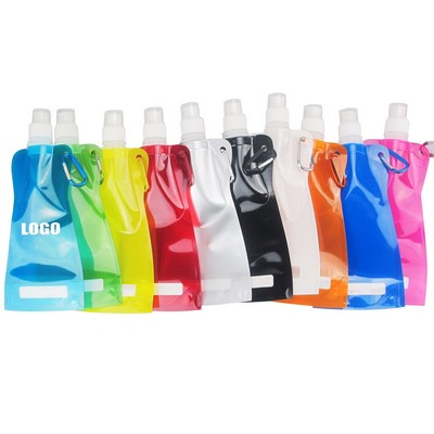 Foldable PVC Water Bag with Carabiner