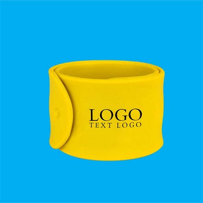 Silkscreen Silicone Slap Bracelets