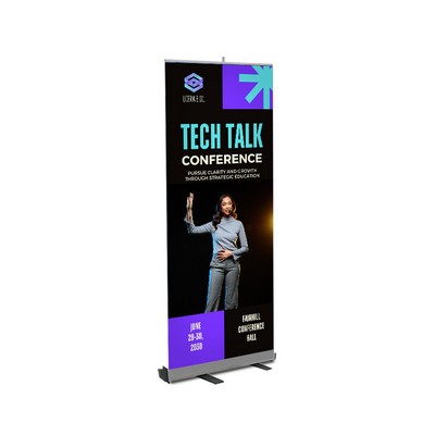 Monza Fx Retractable Stand, Hardware Only 33"W x 80"H