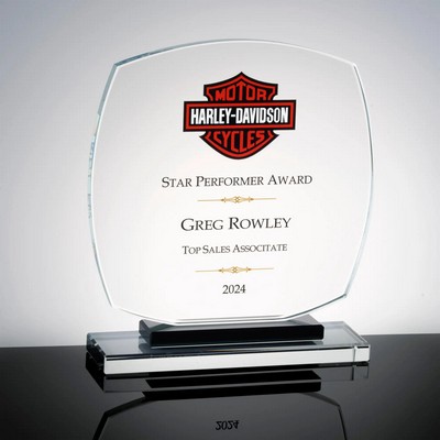 Gemini Squareround Double Base Award (6.3" x 7" x 2")