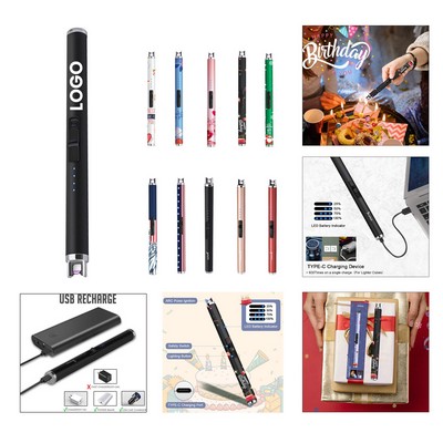 Electric Candle USB Type C Rechargeable Lighter