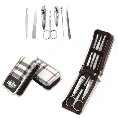7 Pieces Manicure Set with Pouch