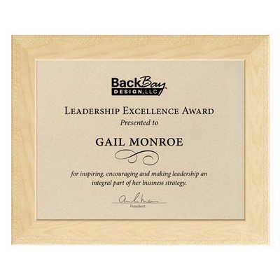 Huntington 8.5" x 11" Frame - Blond Maple