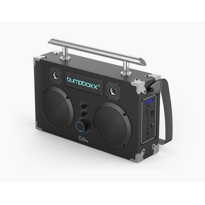 Bumpboxx Bluetooth Boombox Ultra Plus Black