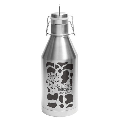 Polar Camel 64 oz. Growler w/ Swing Top Lid