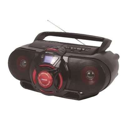 Naxa-Emerson-Victor Emerson Bluetooth Boombox w/Cd/Cassette/Mp3/Usb/Bt Player And Am/Fm Radio