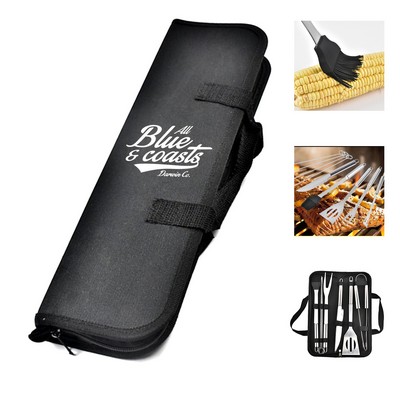 BBQ Grill Utensils Set with Case