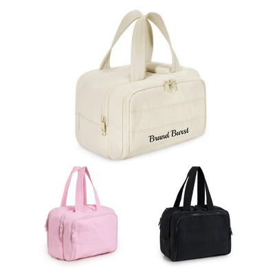 Large-Capacity Travel Toiletry Bag