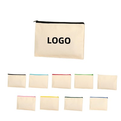 Canvas Zipper Pouch