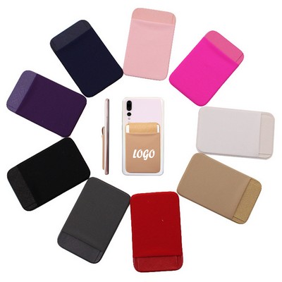 PU Card Wallet Phone Holder
