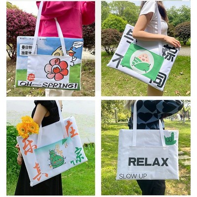 Outdoor Waterproof Picnic Blanket Bag with Pocket