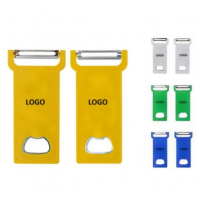 Magnetic Fruit Peeler with Bottle Opener