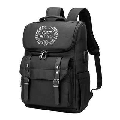 Versatile Laptop Backpack with Charging Port