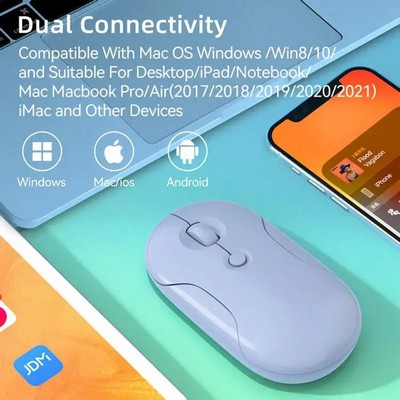 Mini 2.4G Rechargeable Noiseless Wireless Mouse