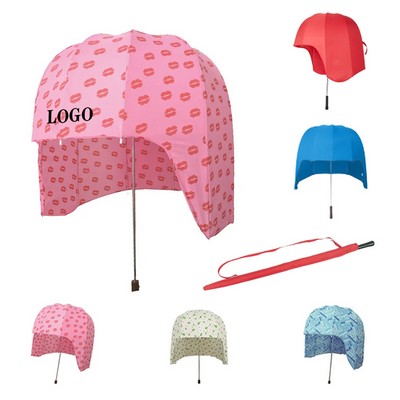 Innovative Helmet-Style Dome Umbrella
