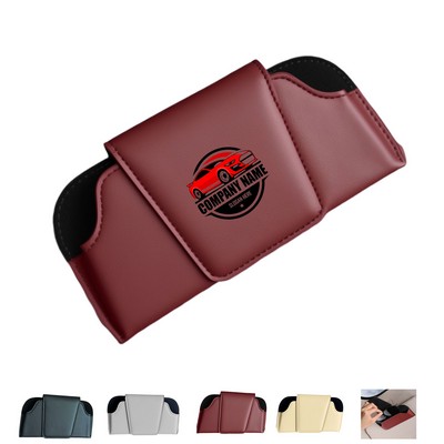 Car PU Sunglasses Case