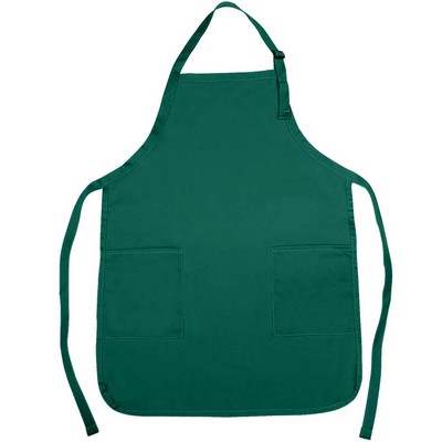 Custom Printed Nissun Poly-Cotton Apron w/2 Pockets