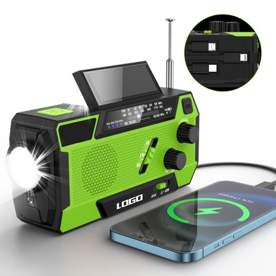 Emergency Radio Light SOS Hand Torch Radio