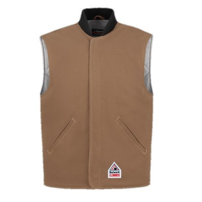 Bulwark Brown Duck Vest Jacket Liner