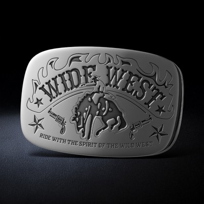 Engraved Belt Buckles 3"