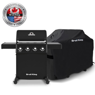 Broil King Crown™ 410 Ng Grill W/Cover - Made In Usa