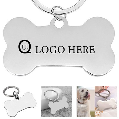 Bone Shaped Dog Tag