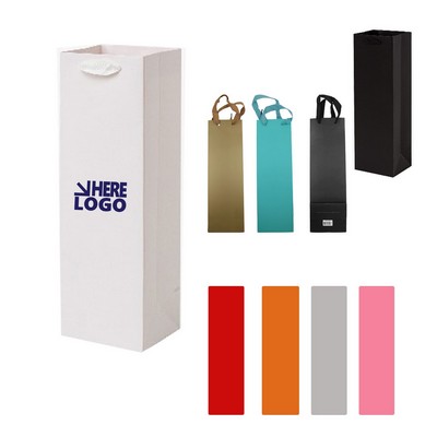 Kraft Paper Single Wine Gift Bag