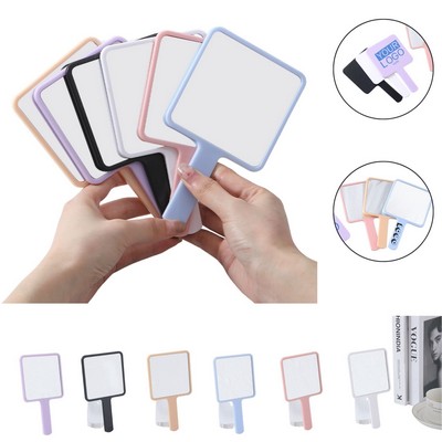 6.2" Square Handheld Makeup Mirror