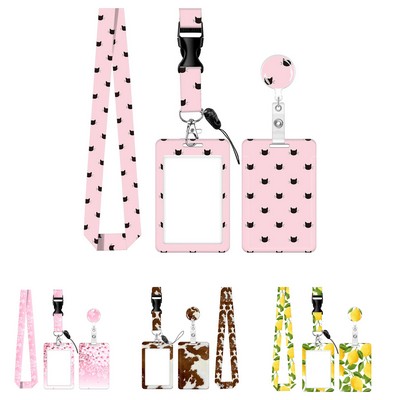 3/4" Polyester Lanyard with Metal Crimp & J-Hook
