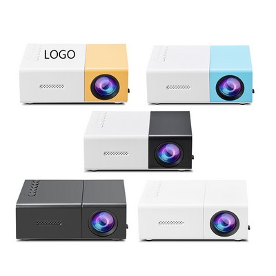 LED Portable Small High-Definition Home Theater Projector