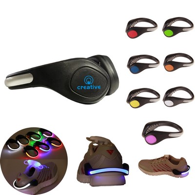 Portable Multicolor Shoe Safety Light