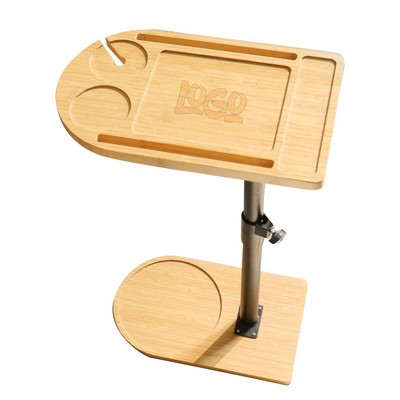 360 Degree Swivel Sofa Tray For Couch Arm Side Table