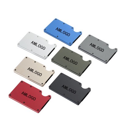 Flexible Aluminum RFID Blocking Card Holders