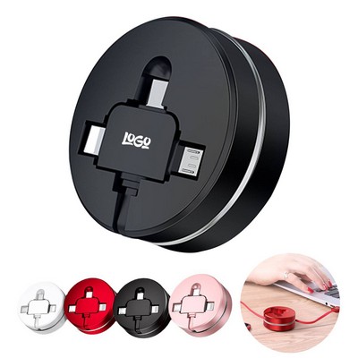 Multifunction Retractable USB Charger Cable