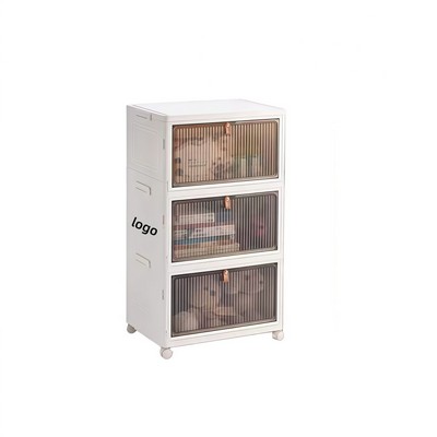 Stackable Multi Tier Clear Shoe and Storage Box with Dustproof Sealed Lid
