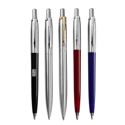 Metal Click Ballpoint Pen W/Clip