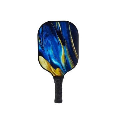 Single Glass Fiber Pickleball Paddle with Custom Print