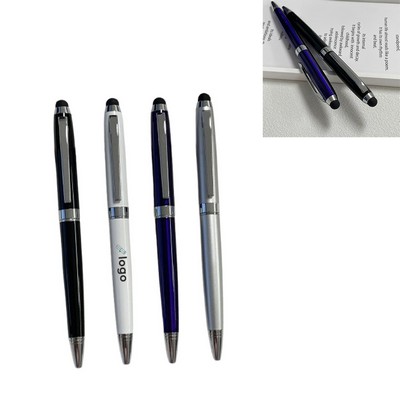 2in1 Business Metal Stylus Ballpoint Pen