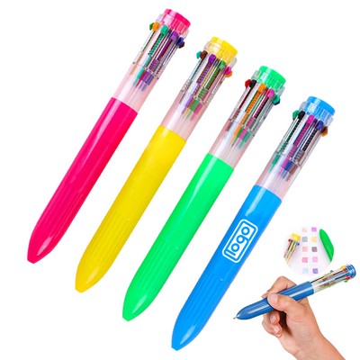Ten Color Shuttle Pen