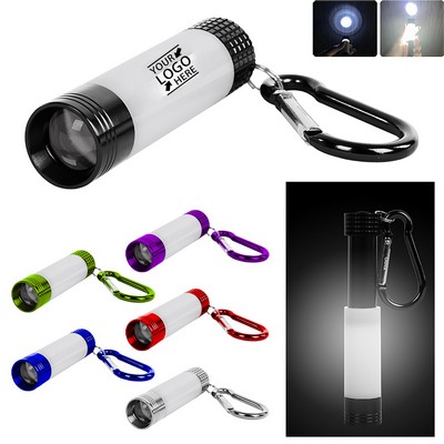Compact Expandable Lantern Flashlight with Clip