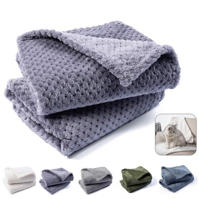 Soft Cozy Pet Fleece Protective Blanket