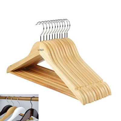 Natural Wood Clothes Hangers