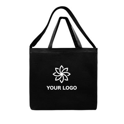 USA Union T-Bottom Canvas Shoulder Pocket Tote