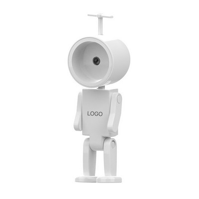 Astronaut Magnetic Night Light Mini Robot LED Book Light with Battery Creative Space Man