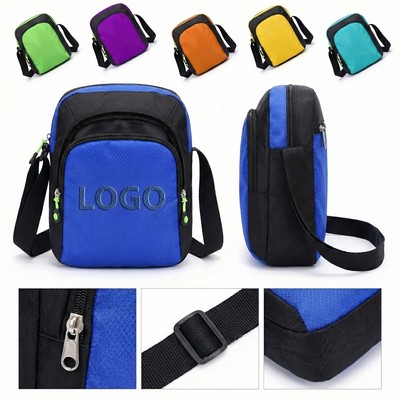 Waterproof Oxford Cloth Adjustable Crossbody Fanny Pack