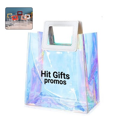 Clear Holographic Tote Bag