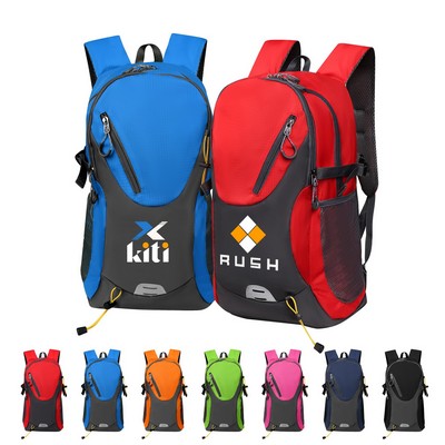 40L Waterproof Travel Hiking Backpack W/ Reflective Stripe