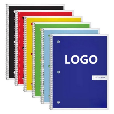 College Ruled Spiral Notebook