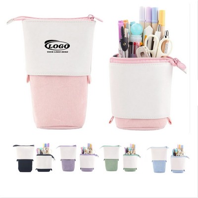 PU Telescopic Pencil Case