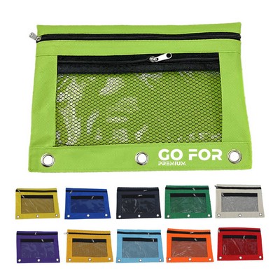 Oxford 3 Ring Binder Pencil Pouch